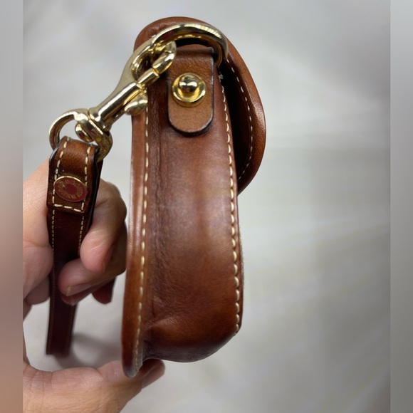 Vintage Dooney & Bourke 1975 Signature Monogram Wristlet / Clutch - Picture 7 of 16